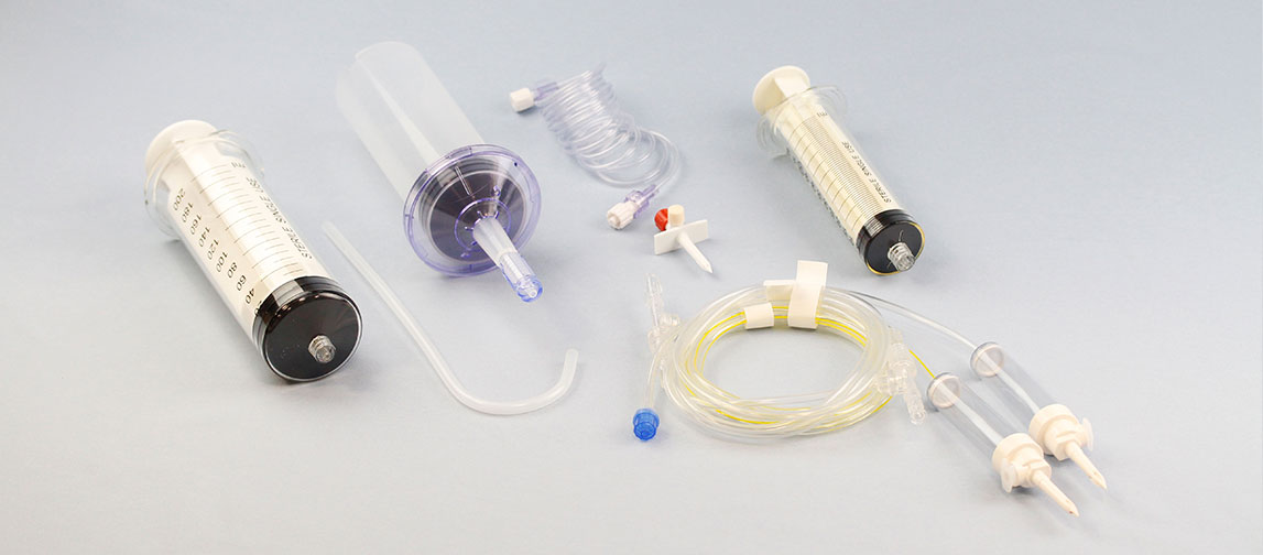 Kontrastmittel-Injektionszylinder, Füllsysteme, Patientenschläuche für Magnetresonanztomographie